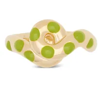 9kt Chunky Wave Gelbgoldring