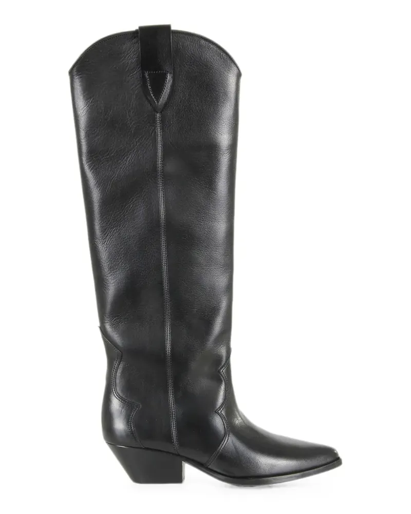 Isabel Marant Denvee Cowboystiefel mit spitzer Kappe - Schwarz Schwarz