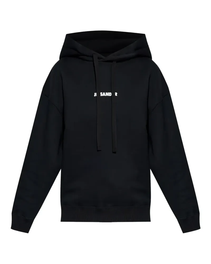 Jil Sander Klassischer Hoodie - Schwarz Schwarz