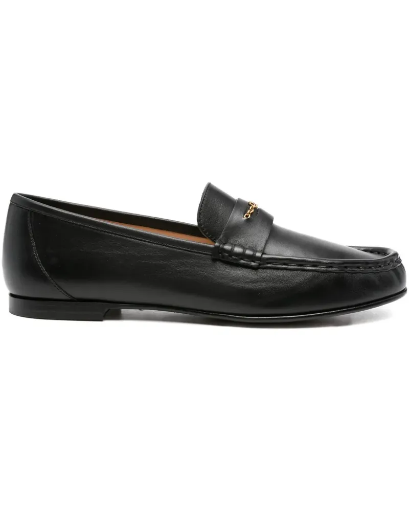 Chloé Penny-Loafer aus Leder - Schwarz Schwarz