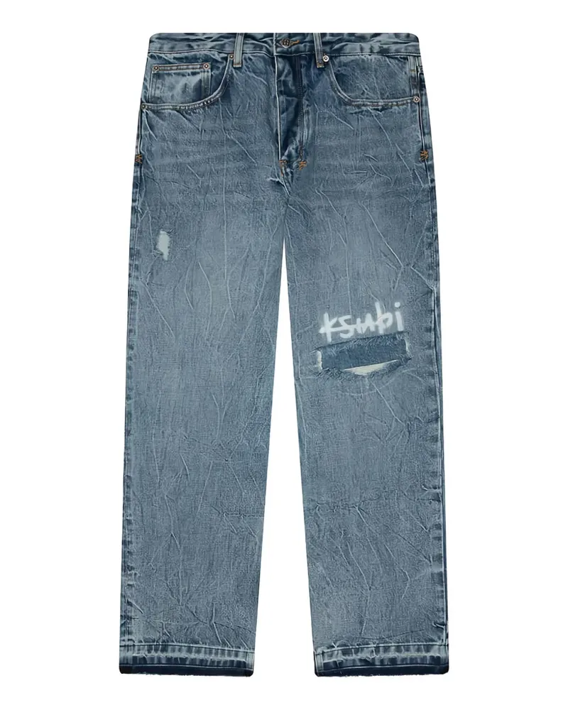 ksubi Anti K Public Trashed 1999 jeans - Blau Blau