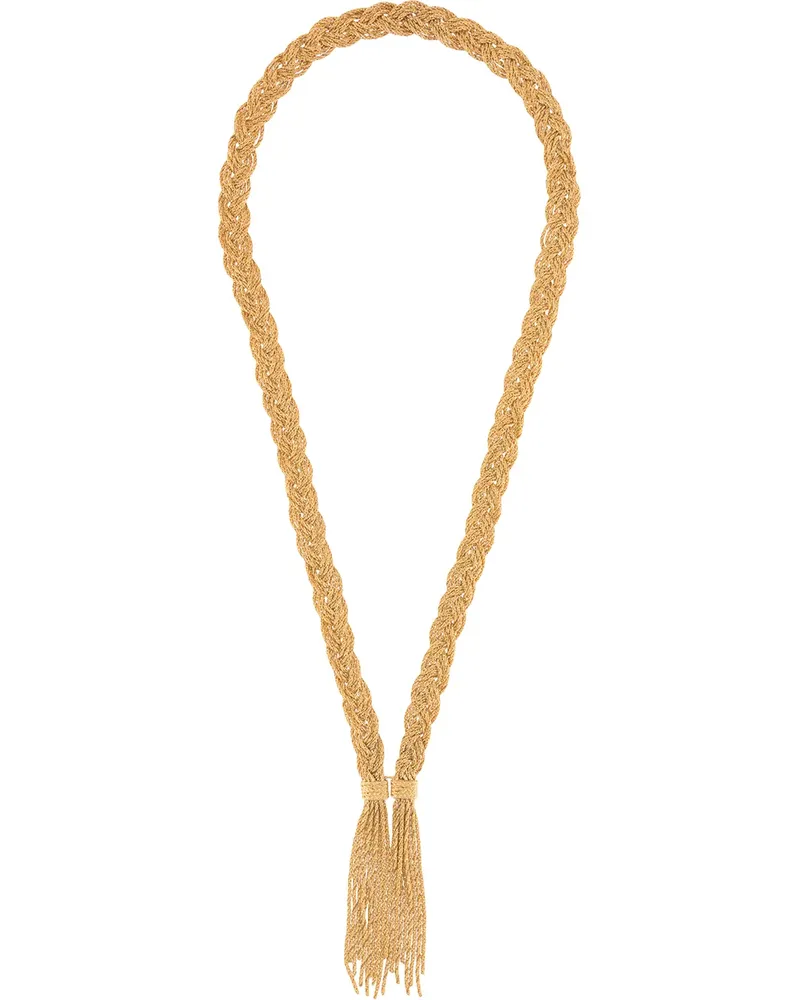 Aurélie Bidermann Lange Halskette - Gold Gold