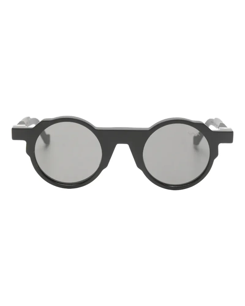 VAVA EYEWEAR Sonnenbrille mit rundem Gestell - Schwarz Schwarz