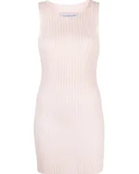 Ludovic de Saint Sernin Geripptes Strickkleid Rosa