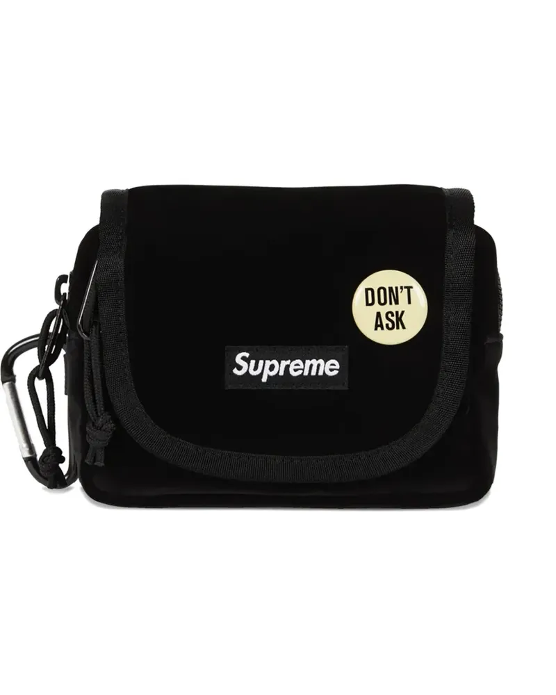 Supreme Being Gürteltasche mit Logo-Patch - Schwarz Schwarz