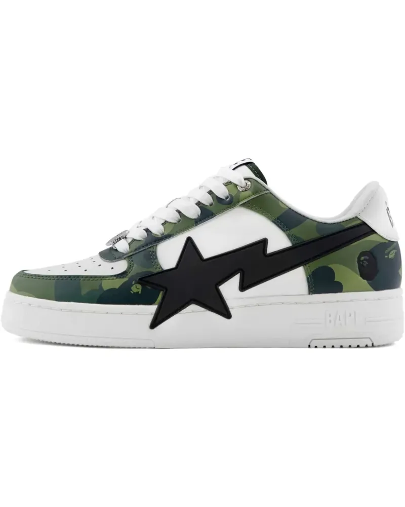 BAPE Sneakers mit Sternapplikation - Grün Grün