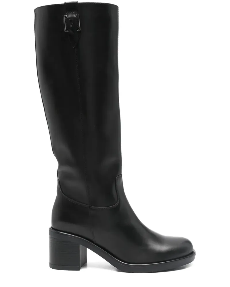 Nero Gardini Stiefel mit Schnalle 60mm - Schwarz Schwarz