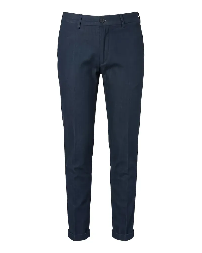 Re-HasH cuffed slim-fit jeans - Blau Blau