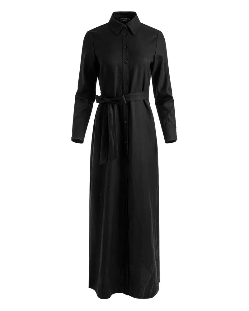 Alice + Olivia Chassidy Midikleid - Schwarz Schwarz