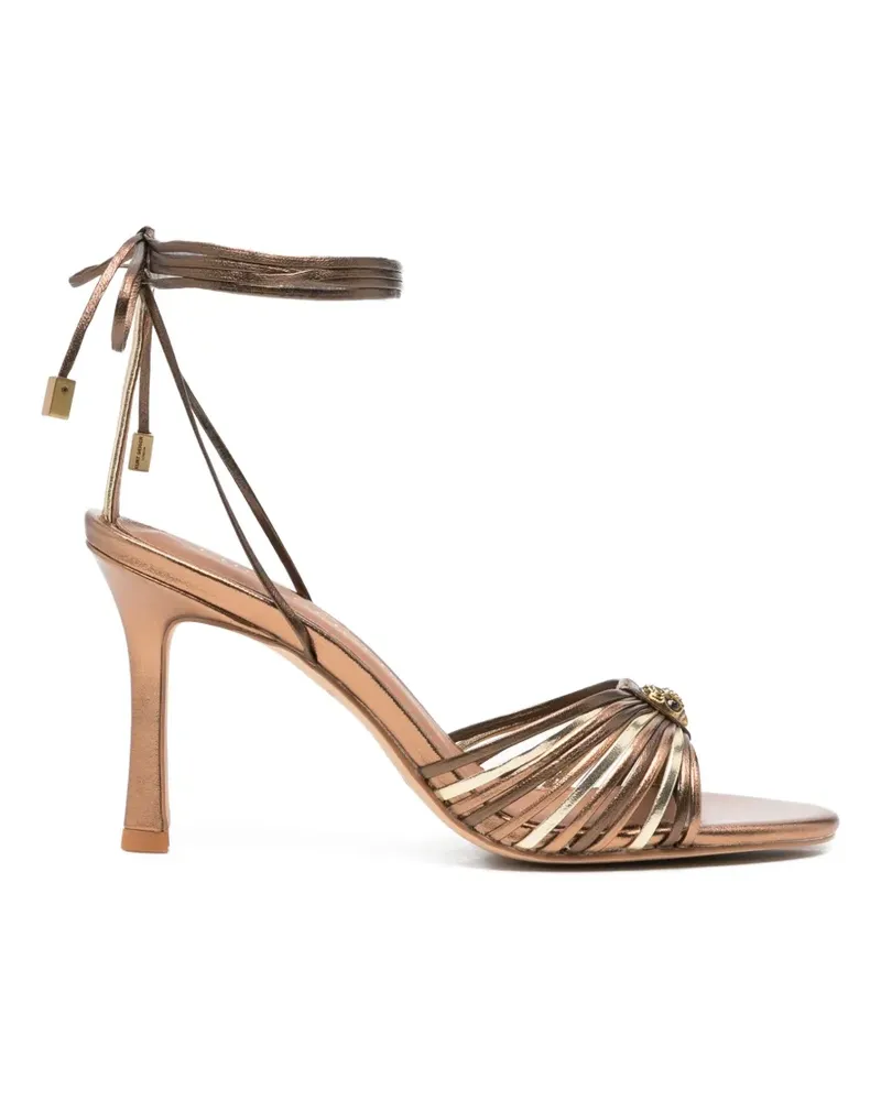Kurt Geiger multi-strap tie-fastening sandals - Braun Braun