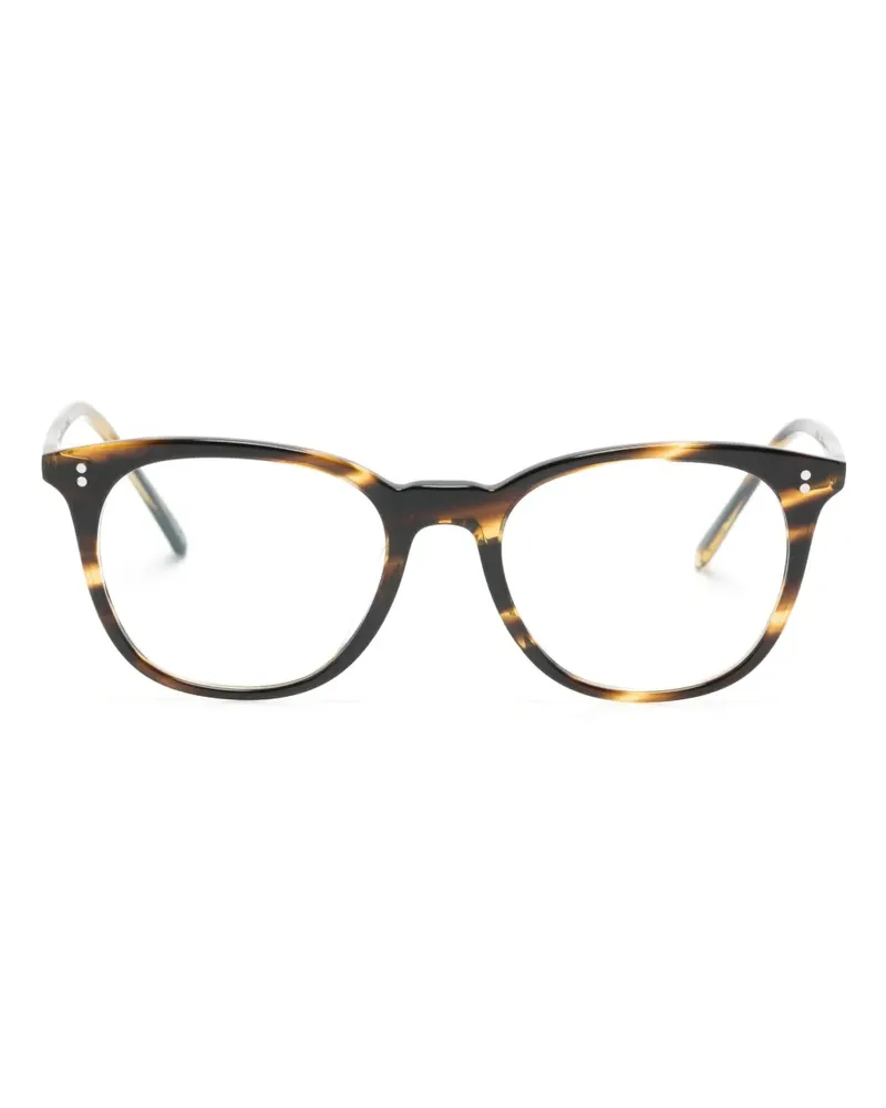 Oliver Peoples Oliver Josianne Brille mit eckigem Gestell - Braun Braun