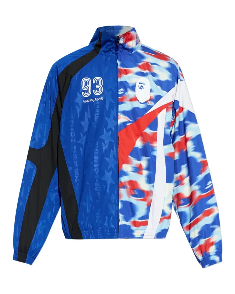 BAPE Split Sportjacke - Blau Blau