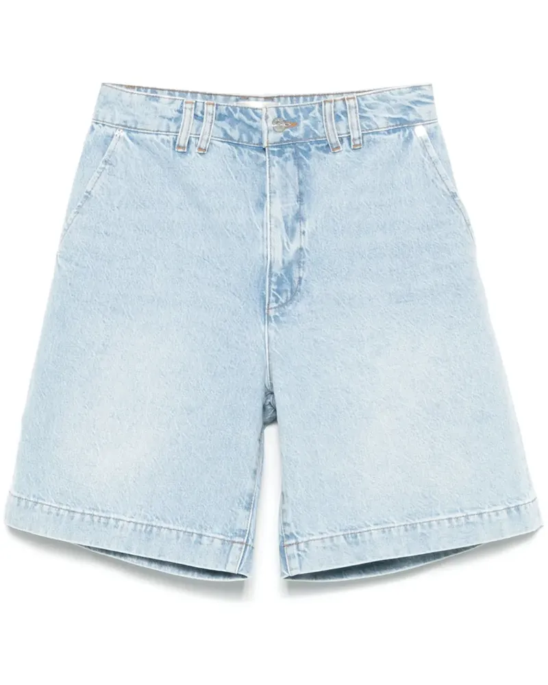 Frame Denim The Trousers Shorts - Blau Blau