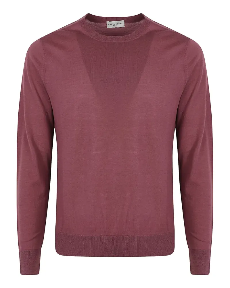 Ballantyne Pullover mit rundem Ausschnitt - Rot Rot