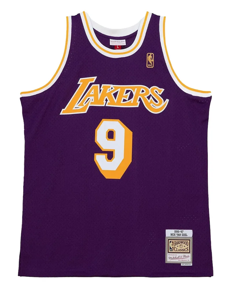 Mitchell & Ness Road Sweatshirt aus Jersey - Violett Violett