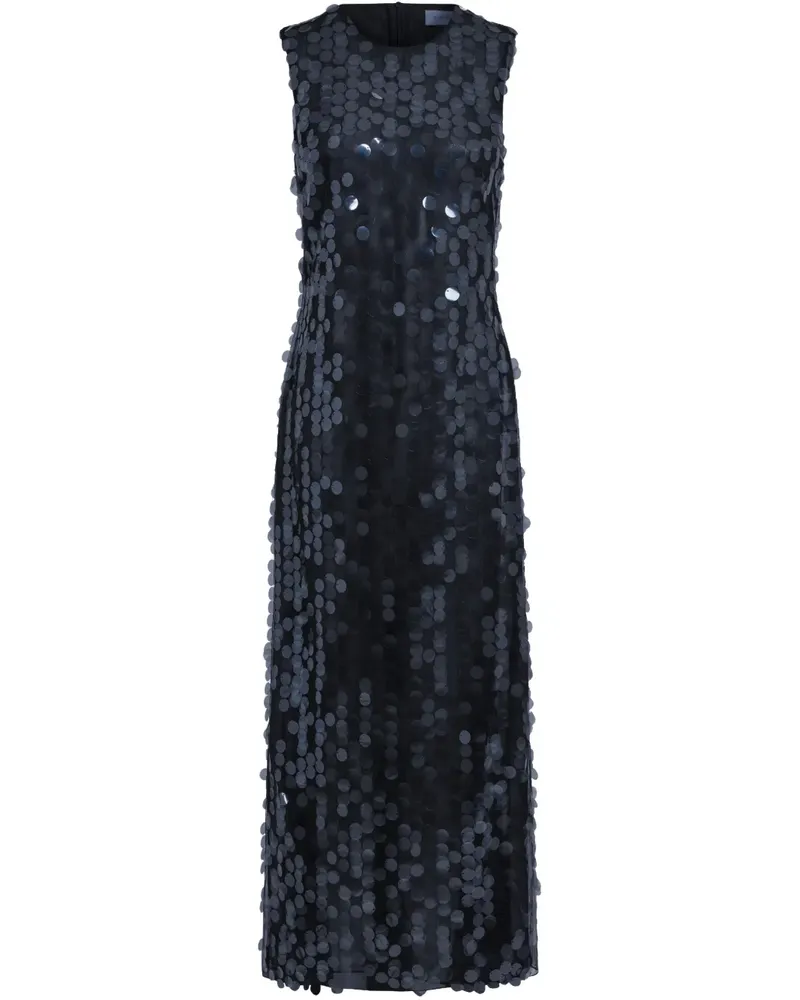 16ARLINGTON Tovia Midikleid - Schwarz Schwarz