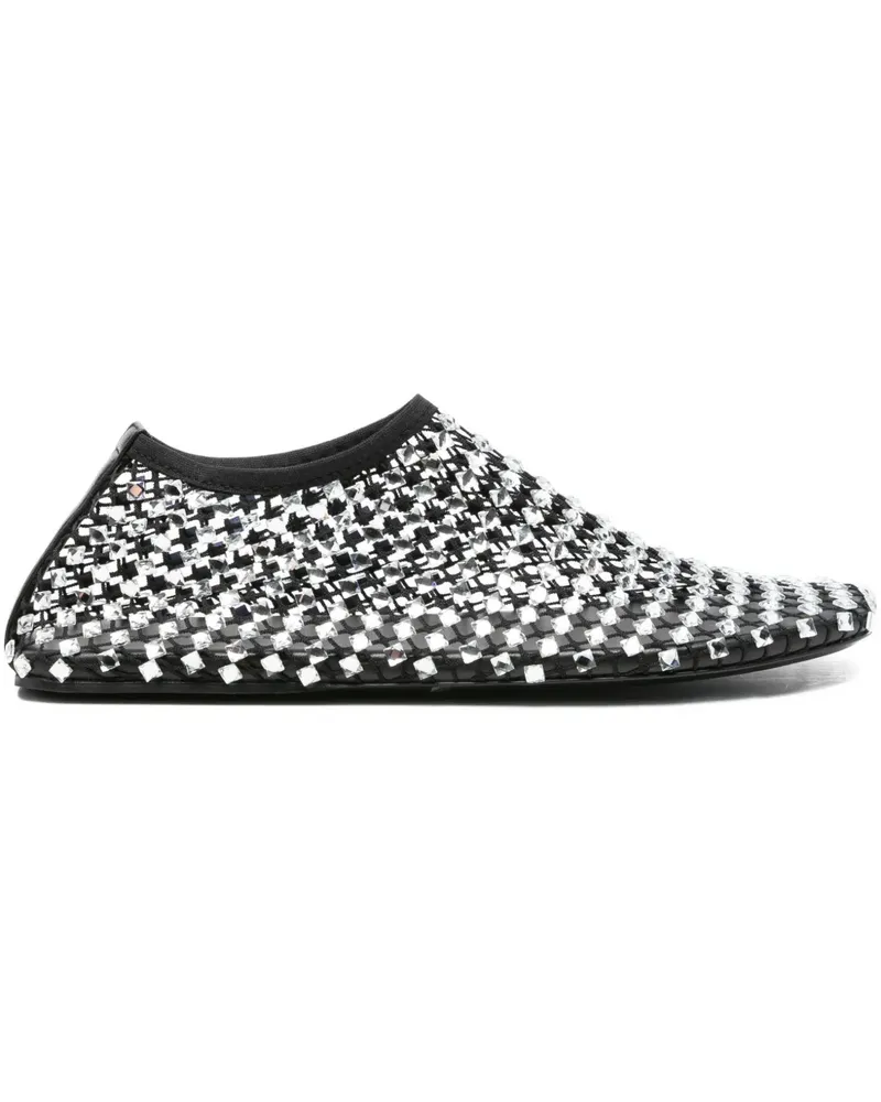 Christopher Esber Verzierte Minette Ballerinas - Schwarz Schwarz