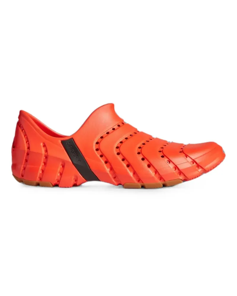 Sperry Top Sider water strider perforated loafers - Orange Orange