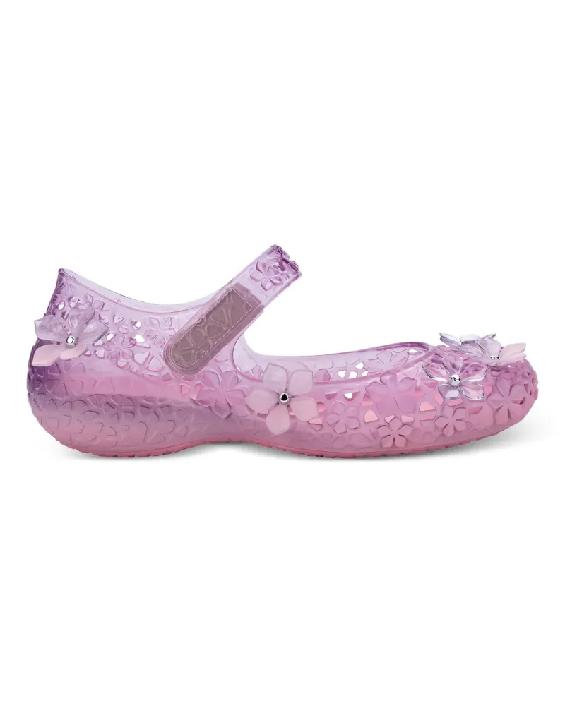 Melissa x Susan Fang Luna Bloom Ballerinas - Rosa Rosa