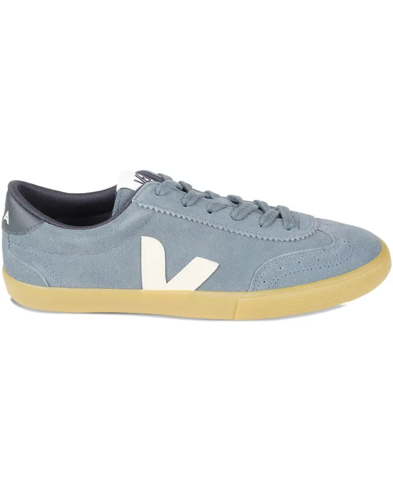 VEJA Volley suede panelled sneakers - Blau Blau