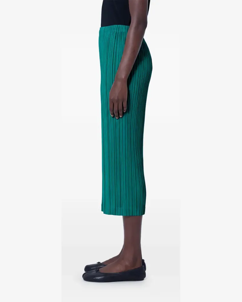 Issey Miyake Thicker Bottoms 1 Midirock - Grün Grün