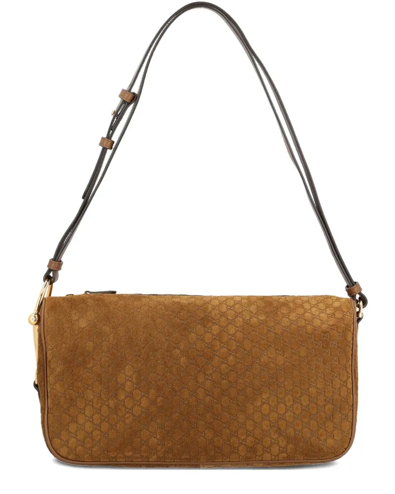 Gucci medium Half Horsebit shoulder bag - Braun Braun