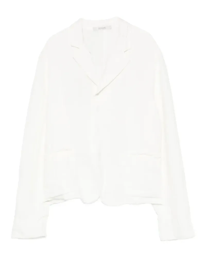 KristenseN Du Nord patch-pocket linen blazer - Weiß Weiß