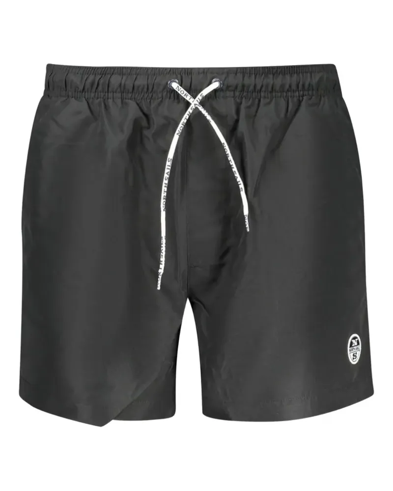 North Sails drawstring-waist swim shorts - Schwarz Schwarz