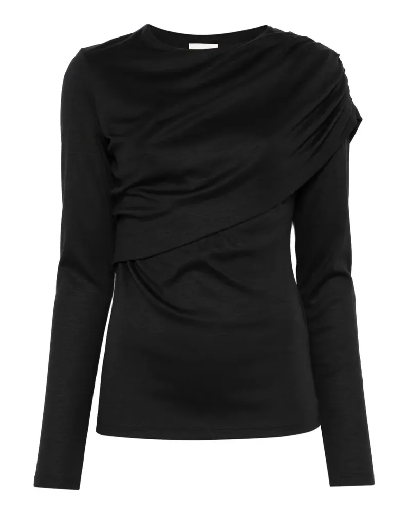 Isabel Marant Asna Langarmshirt - Schwarz Schwarz