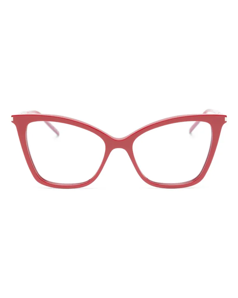 Saint Laurent Klassische Cat-Eye-Brille - Rot Rot
