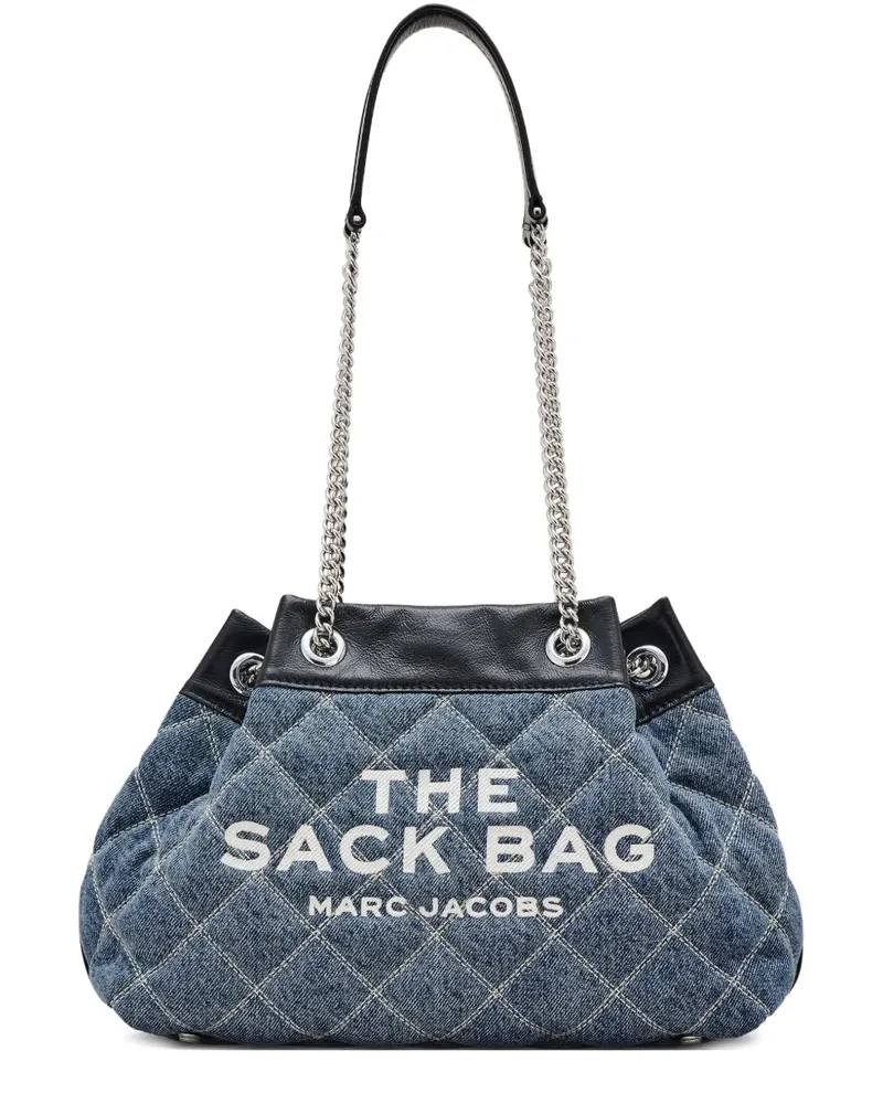 Marc Jacobs The Quilted Denim Chain Sack Tasche - Blau Blau
