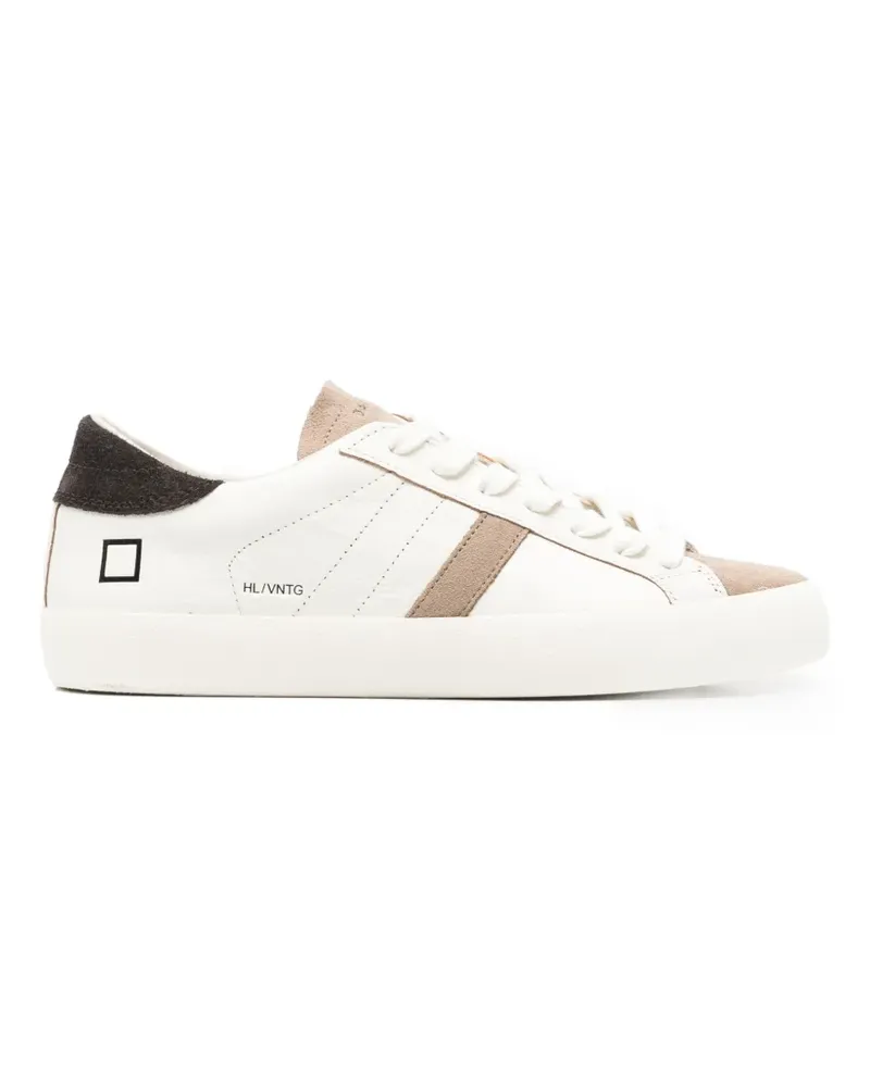 D.A.T.E. Hill Low panelled sneakers - Weiß Weiß
