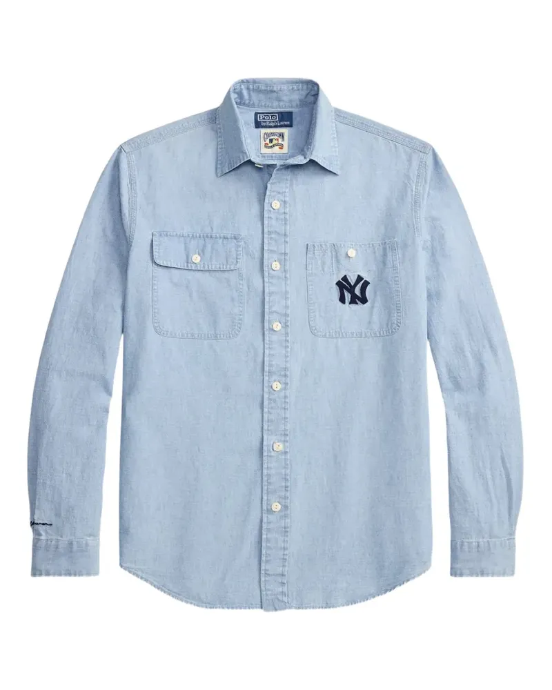 Ralph Lauren chest-pocket shirt - Blau Blau