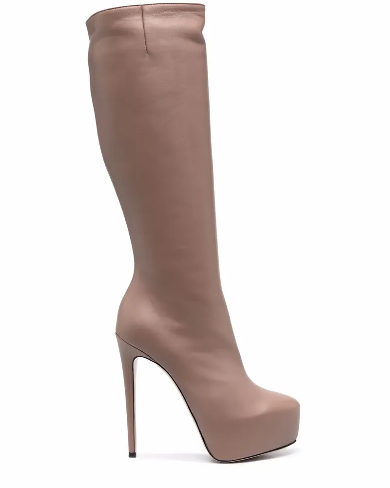 Le Silla Miranda Overknee-Stiefel - Nude Nude