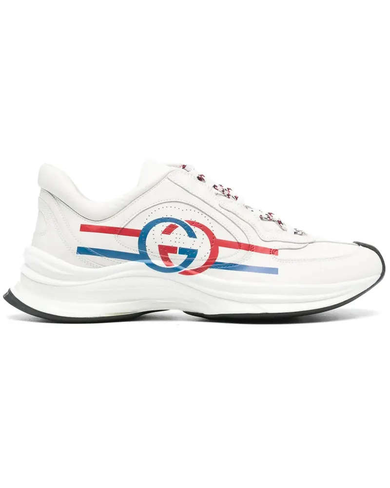Gucci Run Sneakers - Weiß Weiß