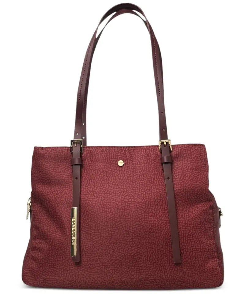 Borbonese Mittelgroßer L'Ecole Tote Bag - Rot Rot