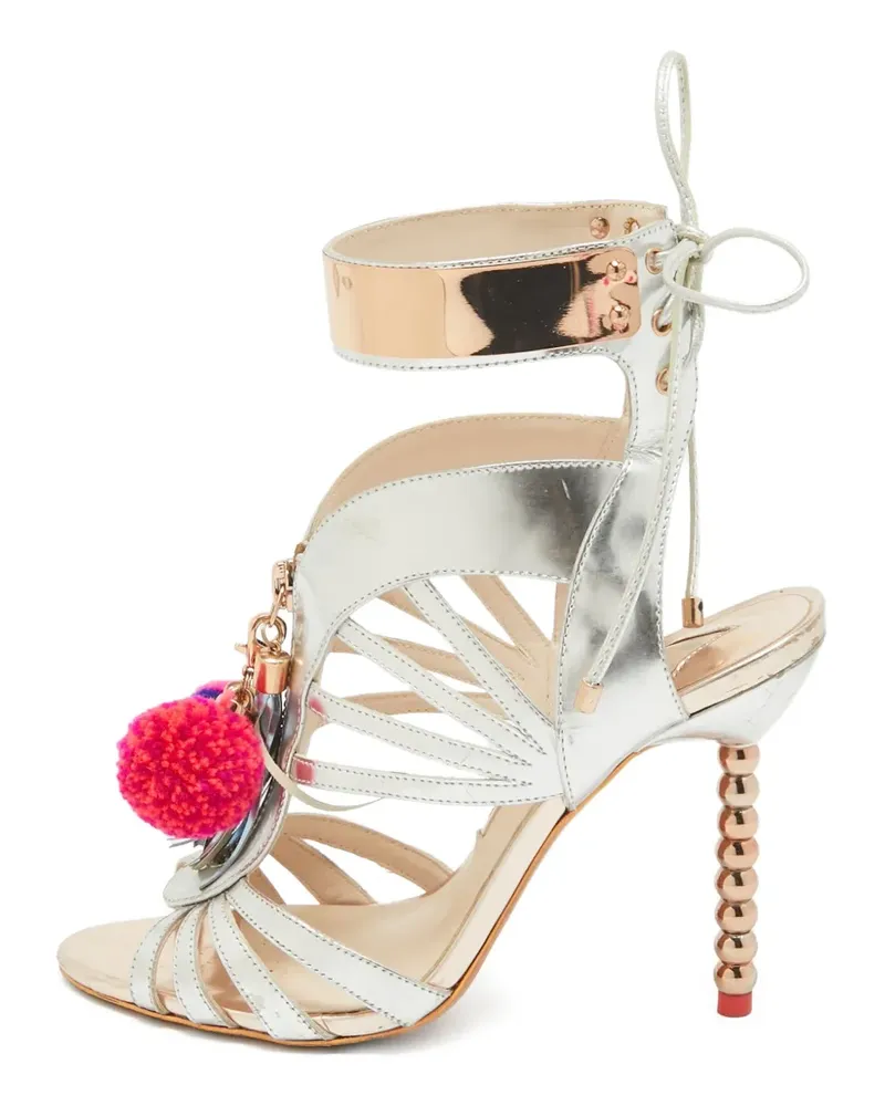 Sophia Webster Pre-owned Yasmina Riemensandalen 105mm - Silber Silber