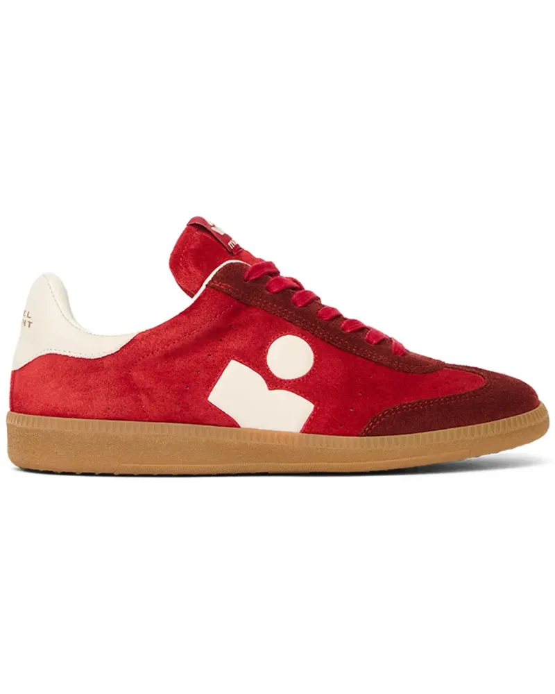 Isabel Marant Sneakers mit Wildledereinsätzen - Rot Rot