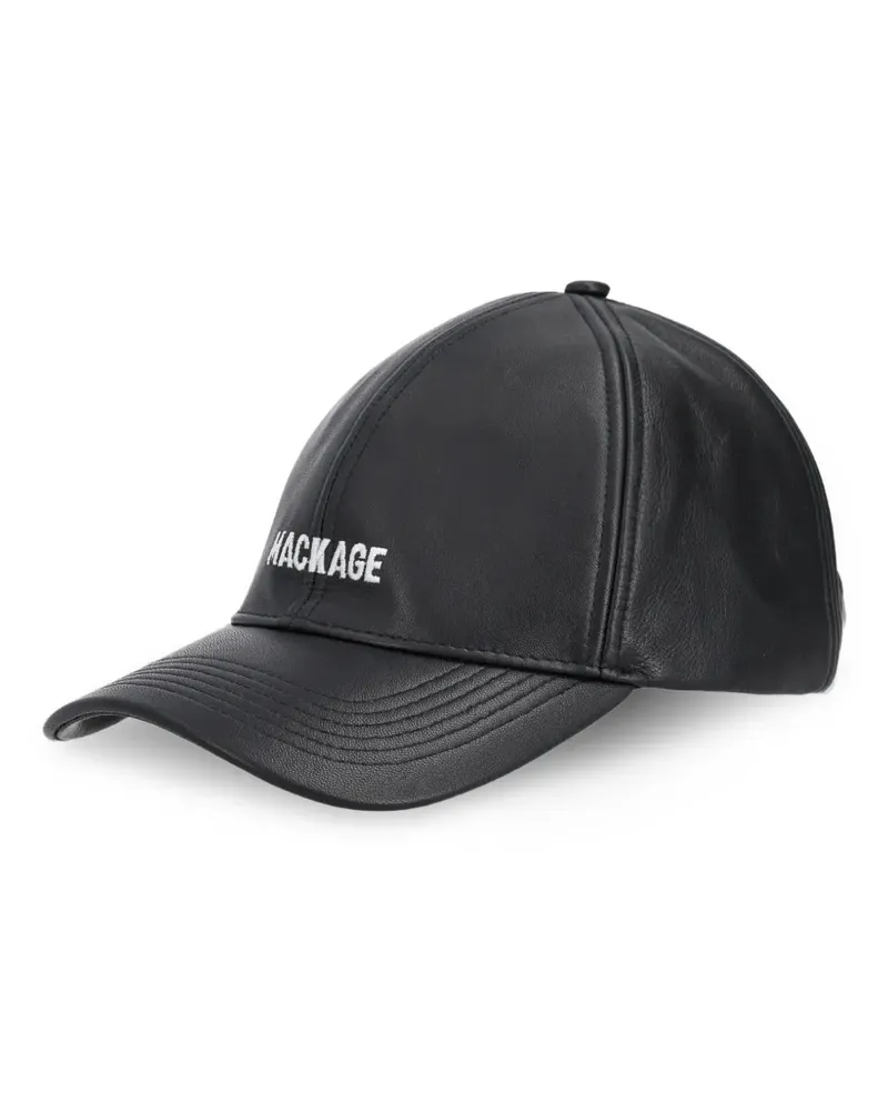 Mackage Anderson-L logo baseball cap - Schwarz Schwarz