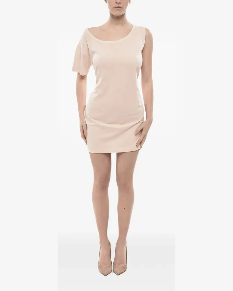 Dsquared2 One-Shoulder-Minikleid mit Gürtel - Rosa Rosa