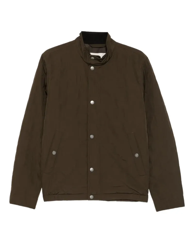 Gant Gesteppte Jacke mit Stehkragen - Braun Braun