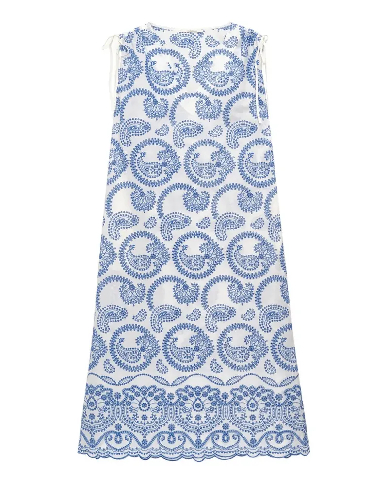 Maliparmi broderie anglaise dress - Weiß Weiß