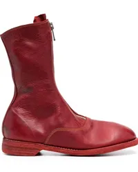 GUIDI 310 Stiefeletten mit Reißverschluss Rot