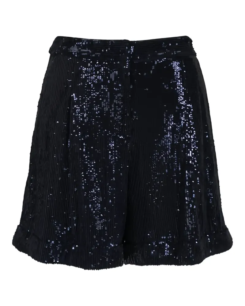 TWP midnight sequin trousers - Schwarz Schwarz