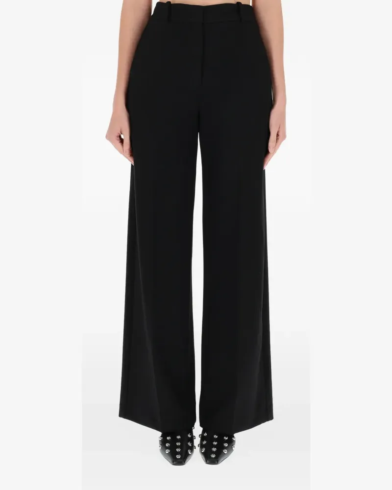 Theory Hose mit weitem Bein - Schwarz Schwarz