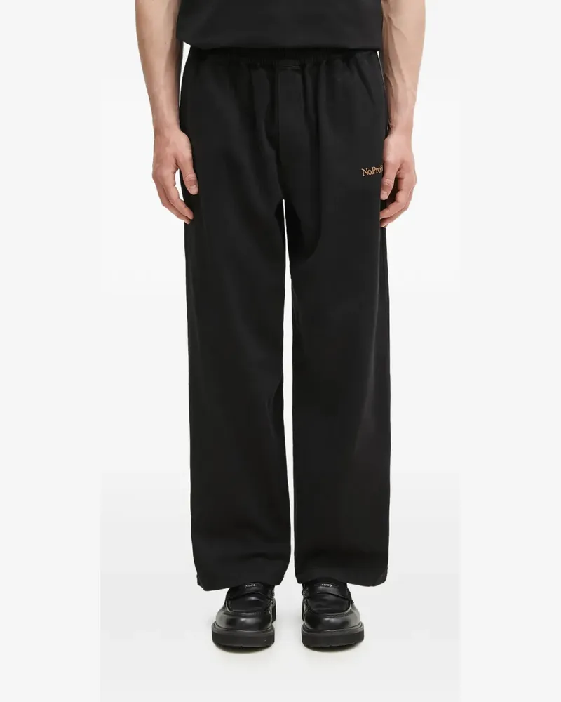 Aries No Problemo elasticated-waistband trousers - Schwarz Schwarz