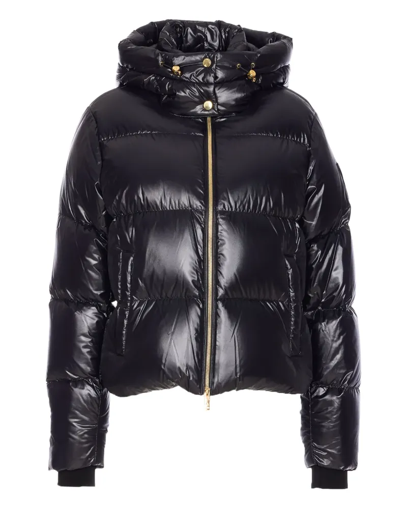 Moose Knuckles Daunenjacke mit abnehmbarer Kapuze - Schwarz Schwarz