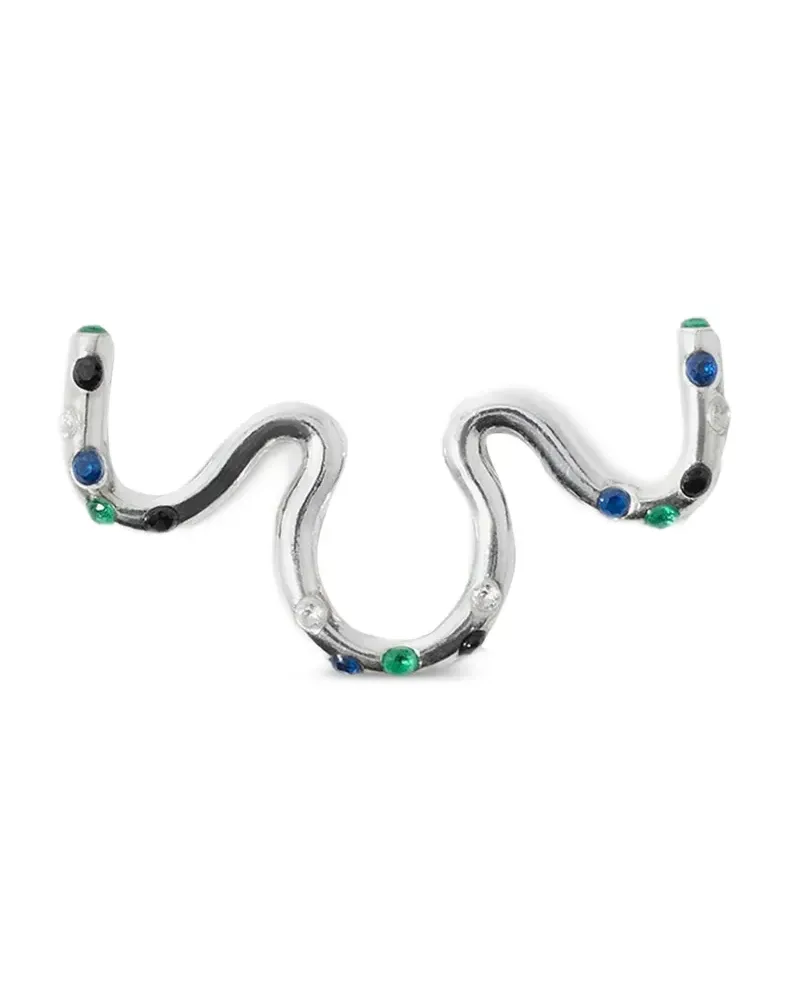 SUNNEI Verzierter Septumring - Silber Silber
