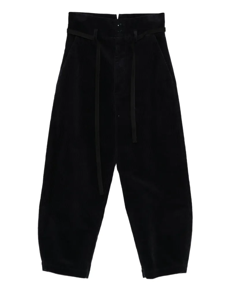 BARENA Cordhose mit Gürtel - Blau Blau