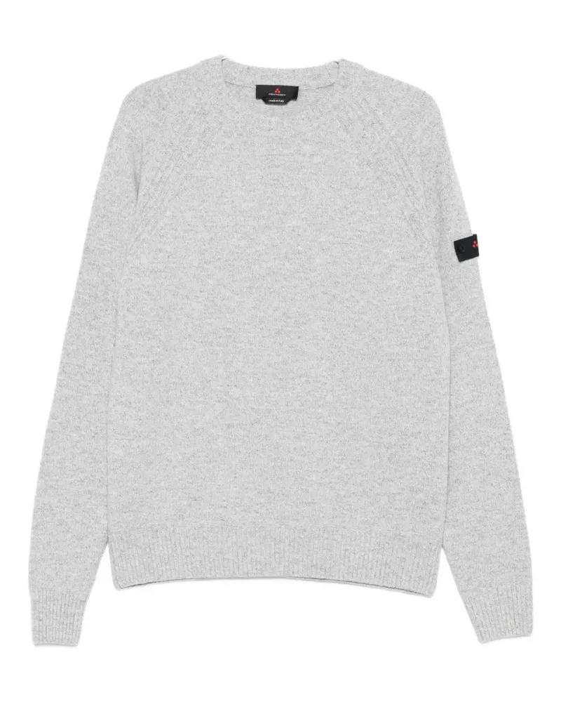 Peuterey Pullover mit Logo-Patch - Grau Grau